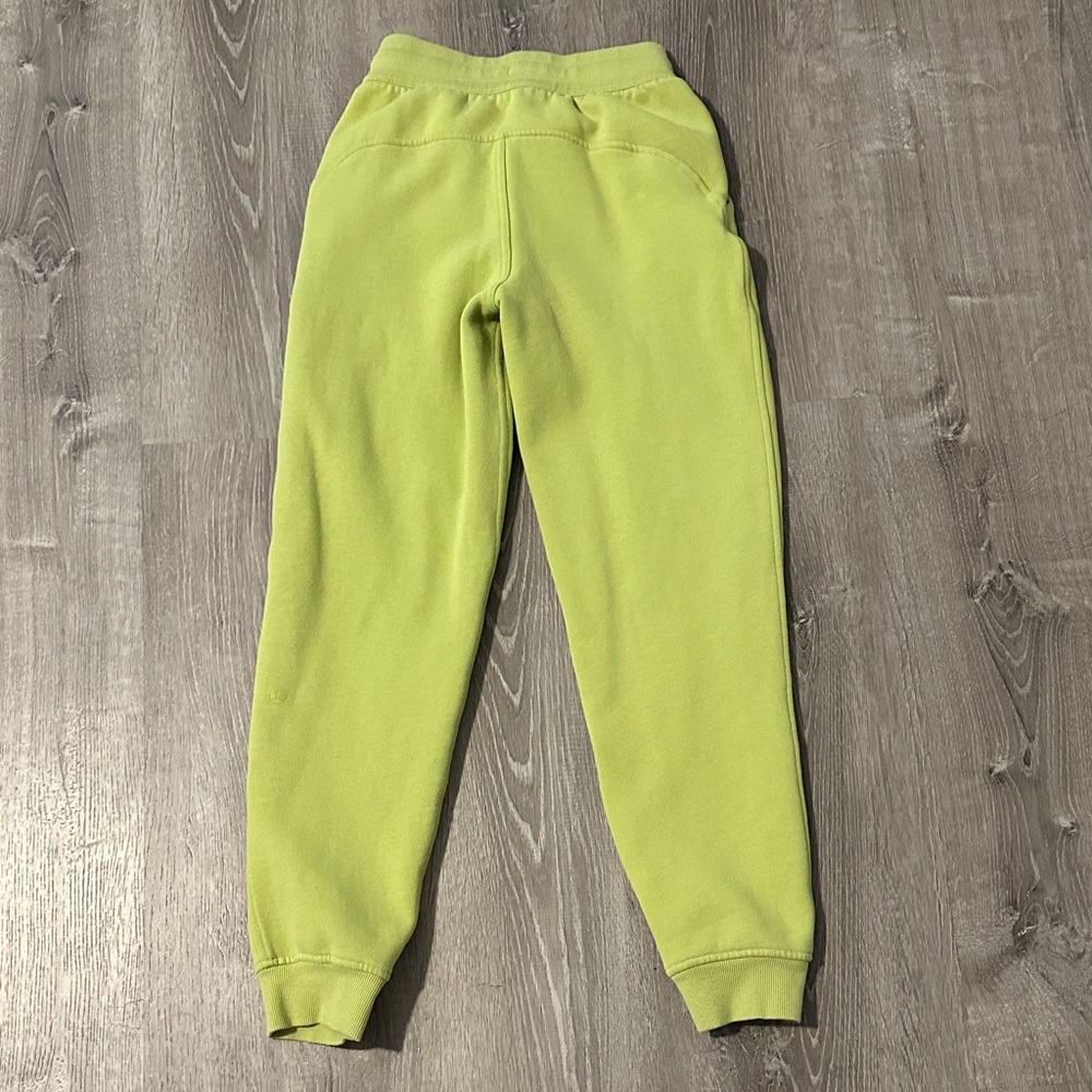 Lululemon Sz 0 Scuba High Rise Jogger Athleisure Casual Warm Women's Sweatpants - Picture 4 of 12